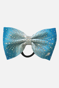 Mint Ombre Rhinestone Bow