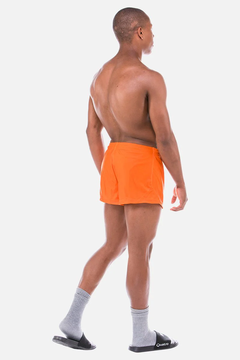 Mens Orange Shorts