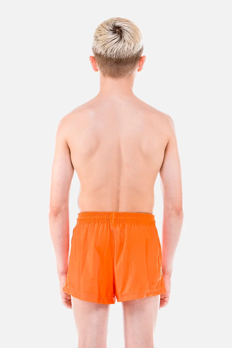 Mens Orange Shorts