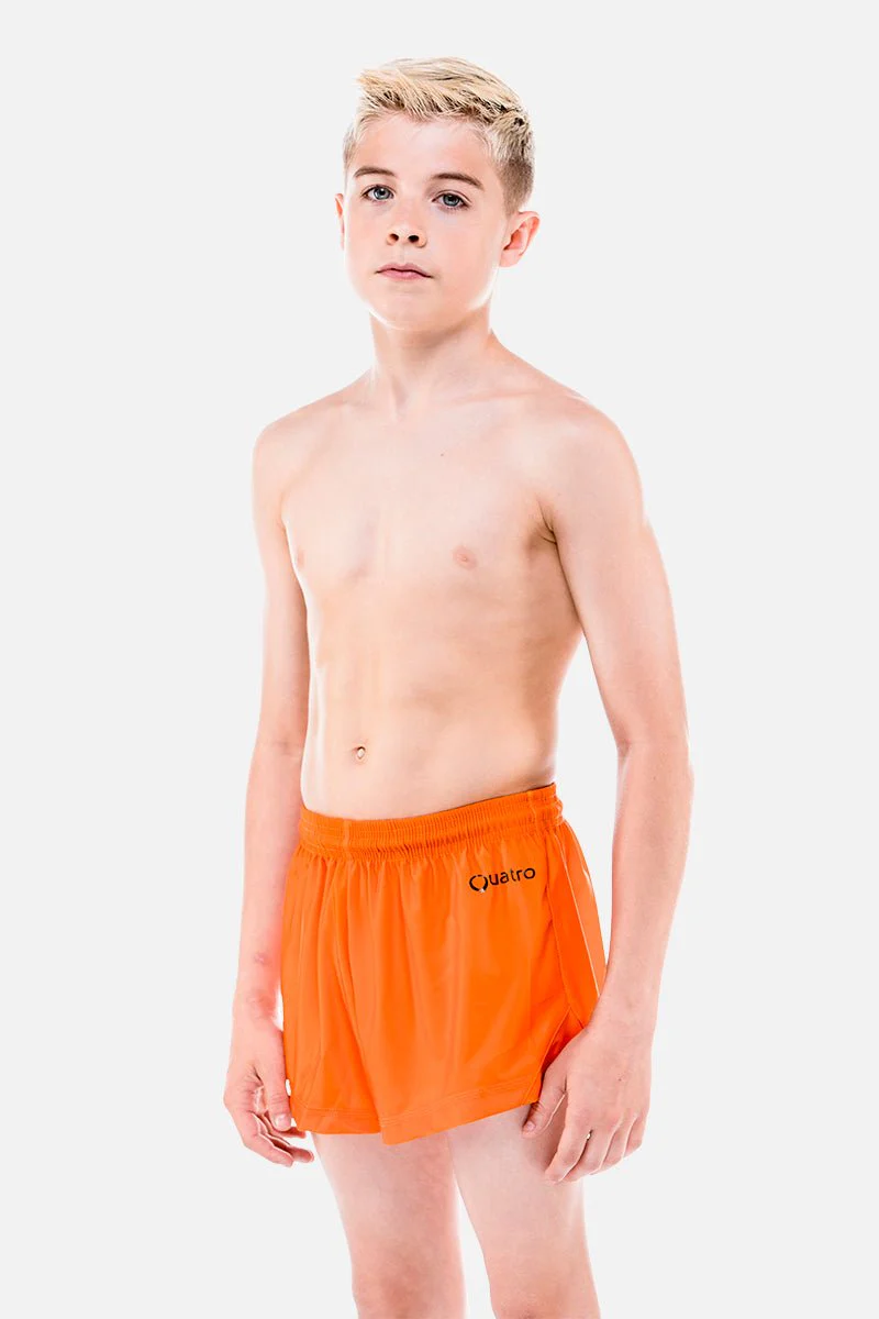 Mens Orange Shorts