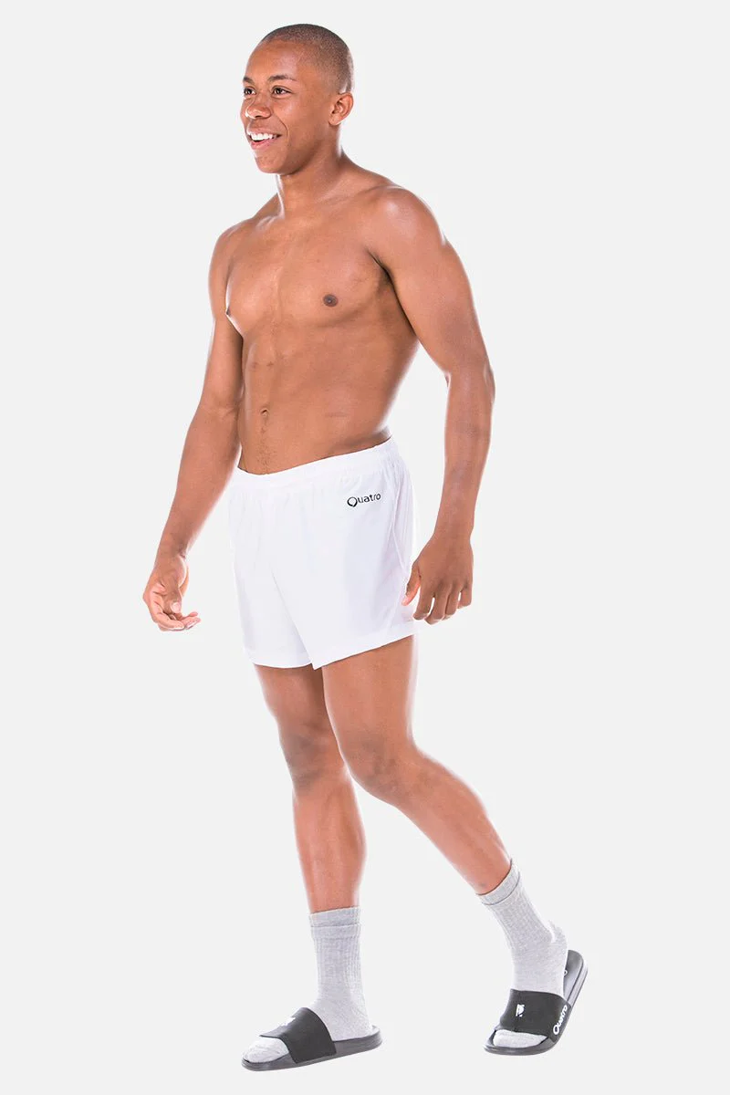 Mens White Shorts